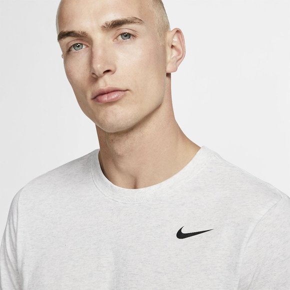 Nike Men's Dri-Fit T-shirt (S) Birch Heather NWT - Picture 3 of 4